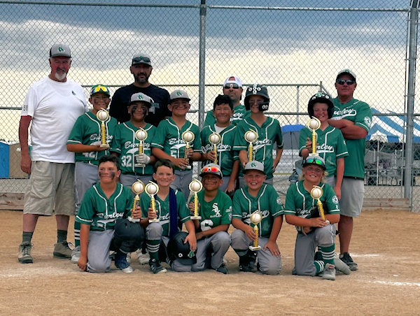 10U Green Sox 2nd Place Blackfoot 2023