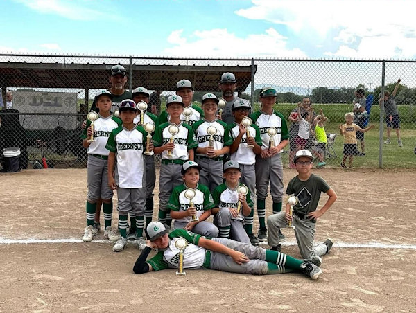 12U Green Sox 2nd Place Blackfoot 2023