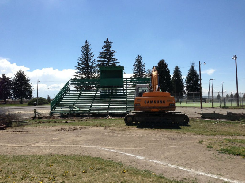 Construction on the new OTRD Rec Center