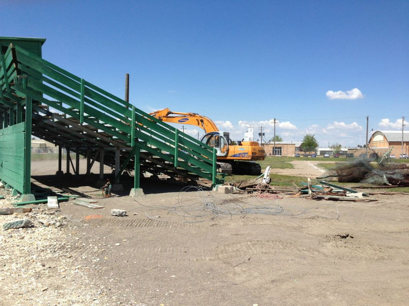 Construction on the new OTRD Rec Center