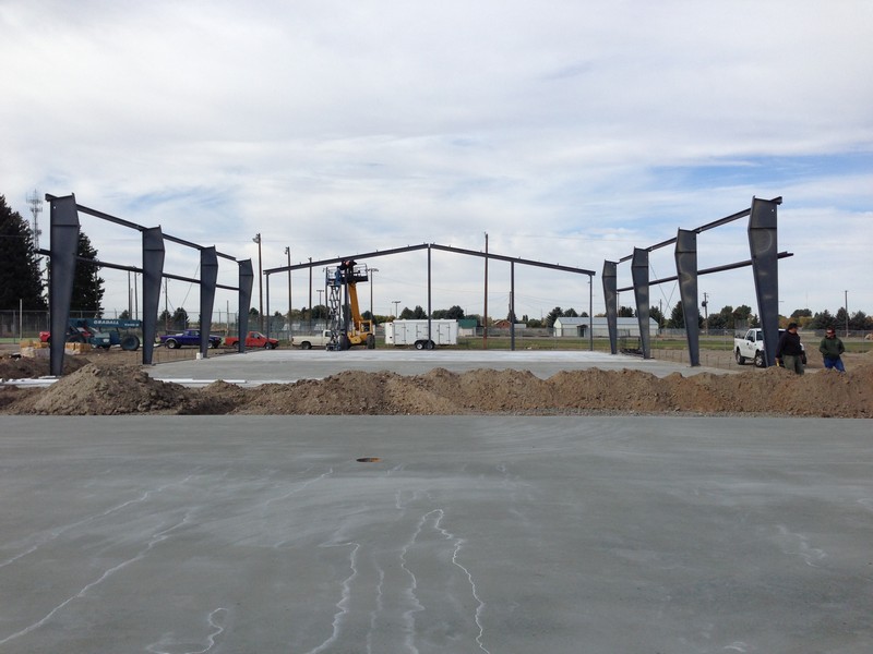 Construction on the new OTRD Rec Center