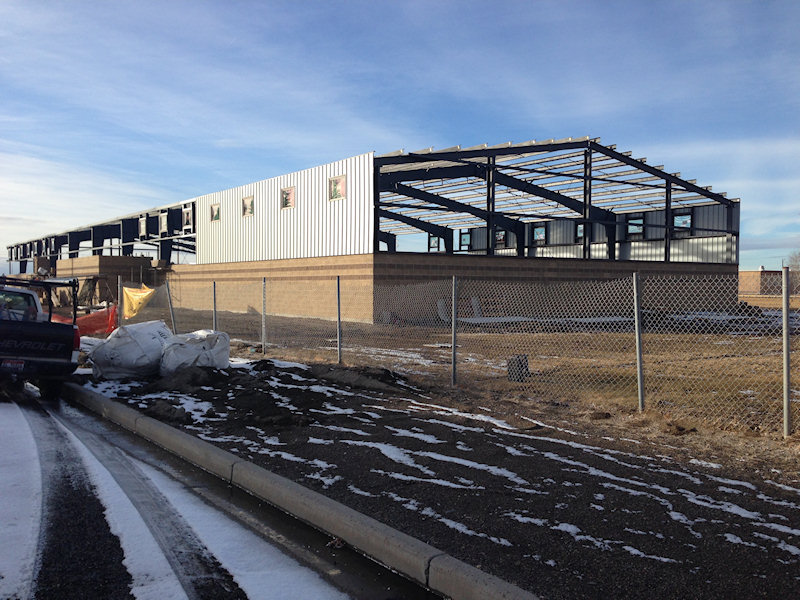 Construction on the new OTRD Rec Center