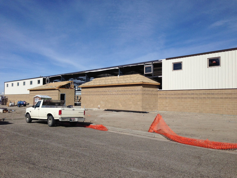 Construction on the new OTRD Rec Center