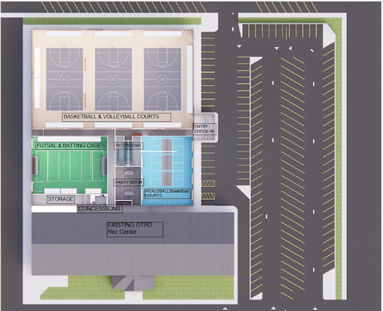 Proposed Additional Facility Top View