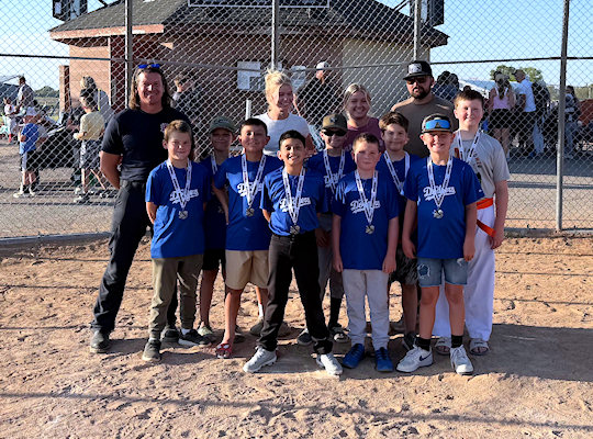 2025 Minors 2nd Place Dodgers
