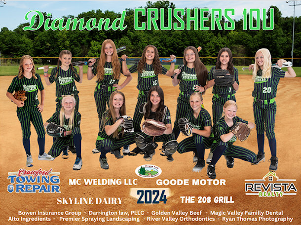 Diamond Crushers 2024 - 10U Softball