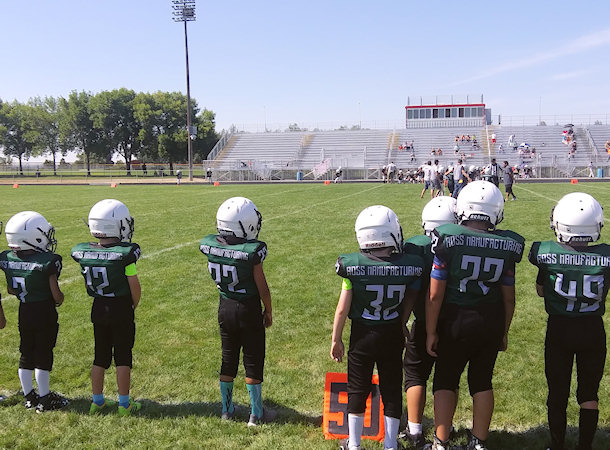 Gridiron Football 2019 4th Grade Sideline